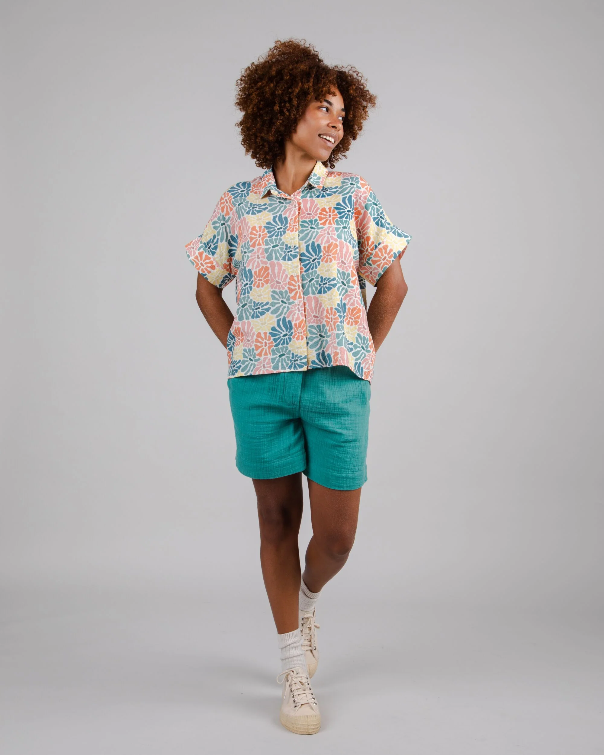 Spring Batwing Sleeve Blouse - Image 3