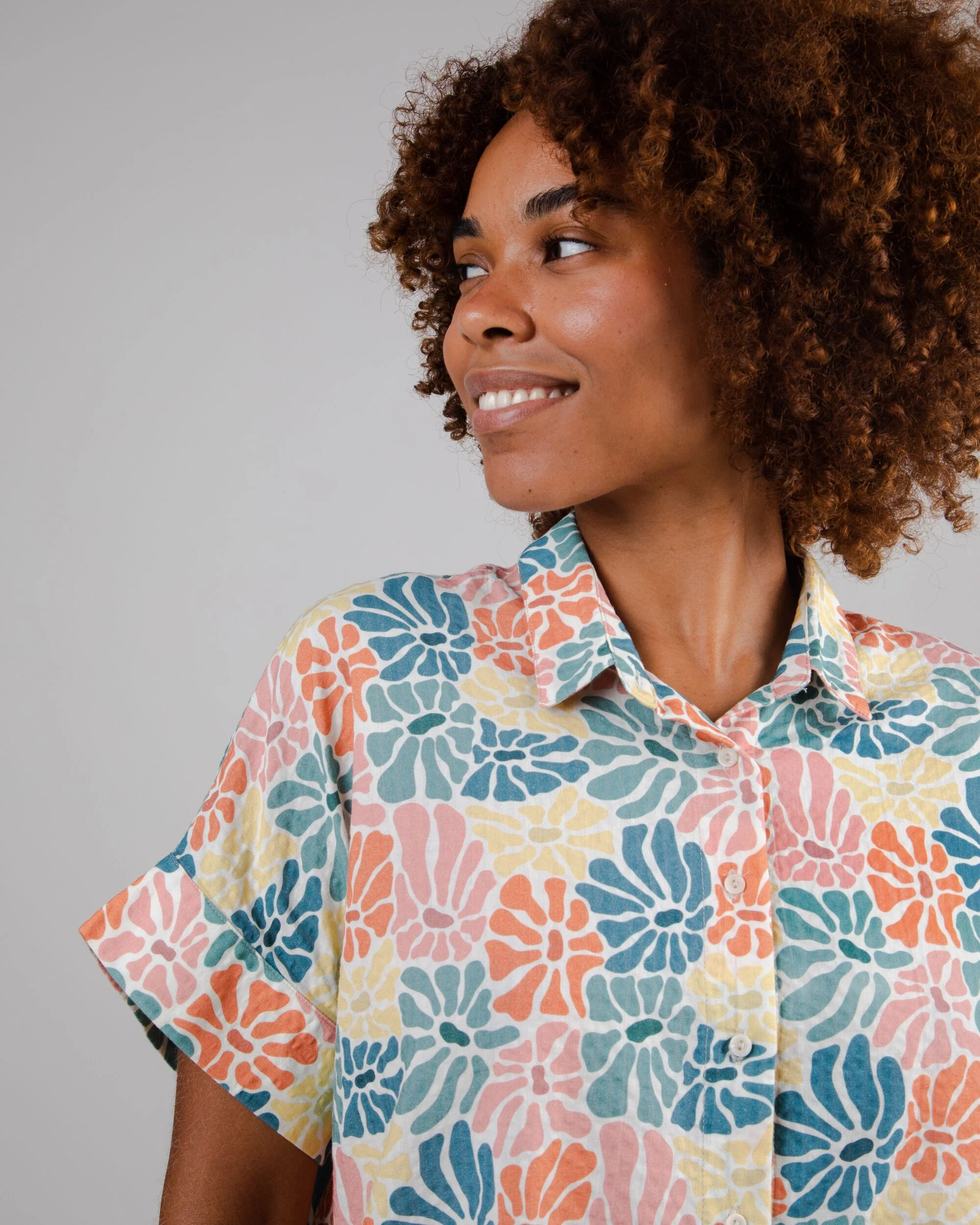 Spring Batwing Sleeve Blouse - Image 4