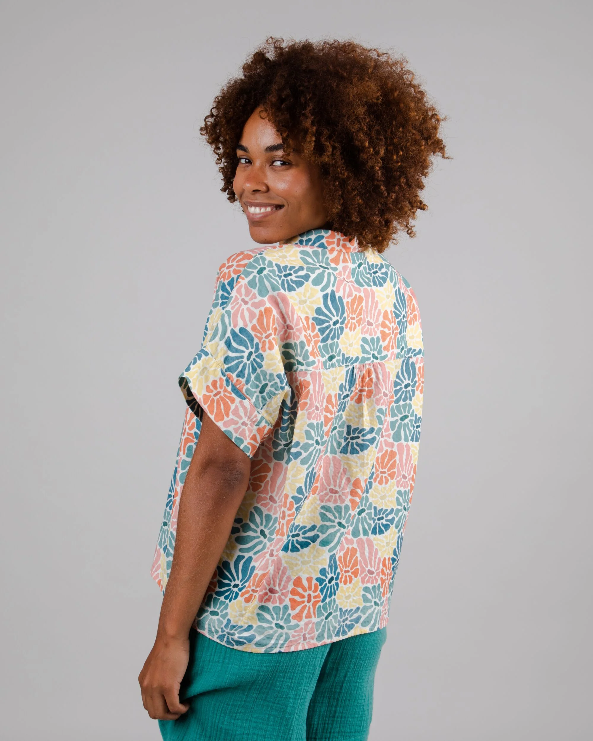 Spring Batwing Sleeve Blouse - Image 5