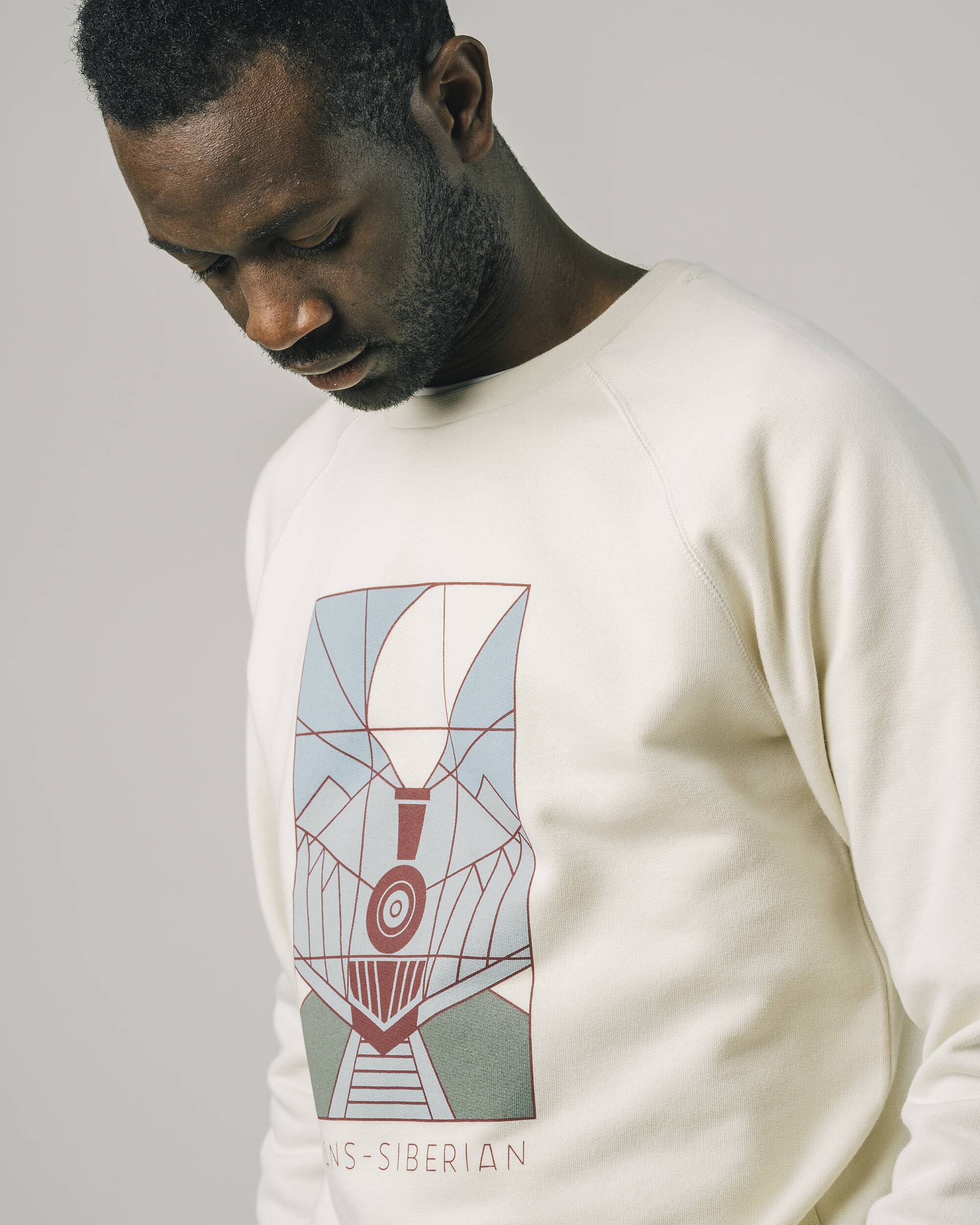 Transsiberian Sweatshirt Ecru - Image 3