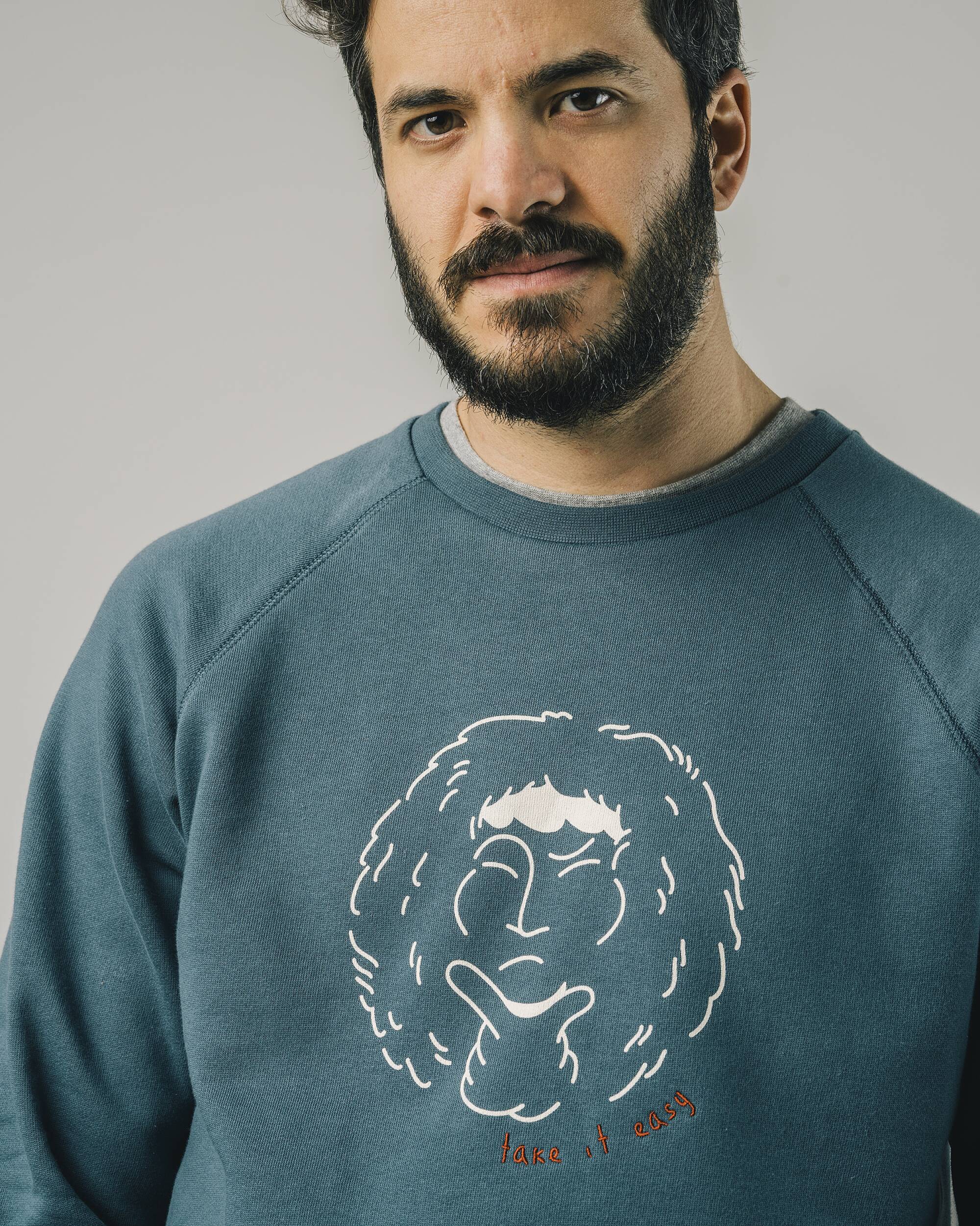 Walker sweatshirt Petrol - Image 4